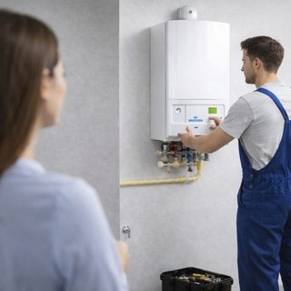 Anında Servis markalı servis aracı - Kombi Servisi